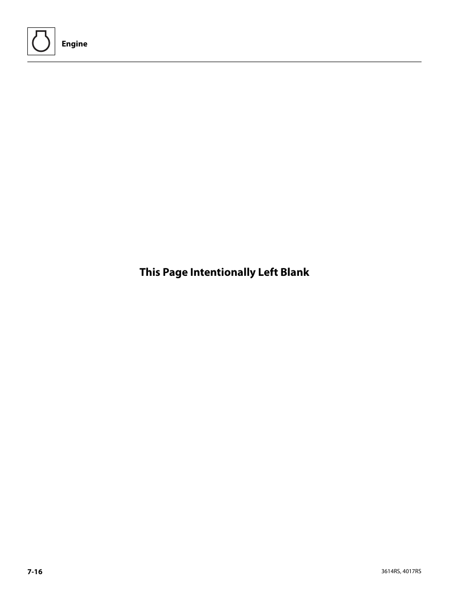 This page intentionally left blank | JLG 4017RS Service Manual User Manual | Page 130 / 204
