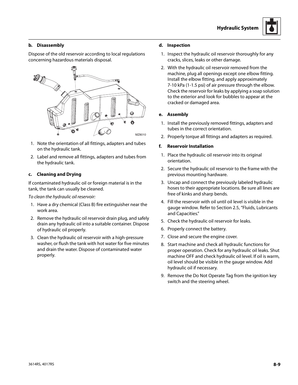JLG 4017RS Service Manual User Manual | Page 139 / 204