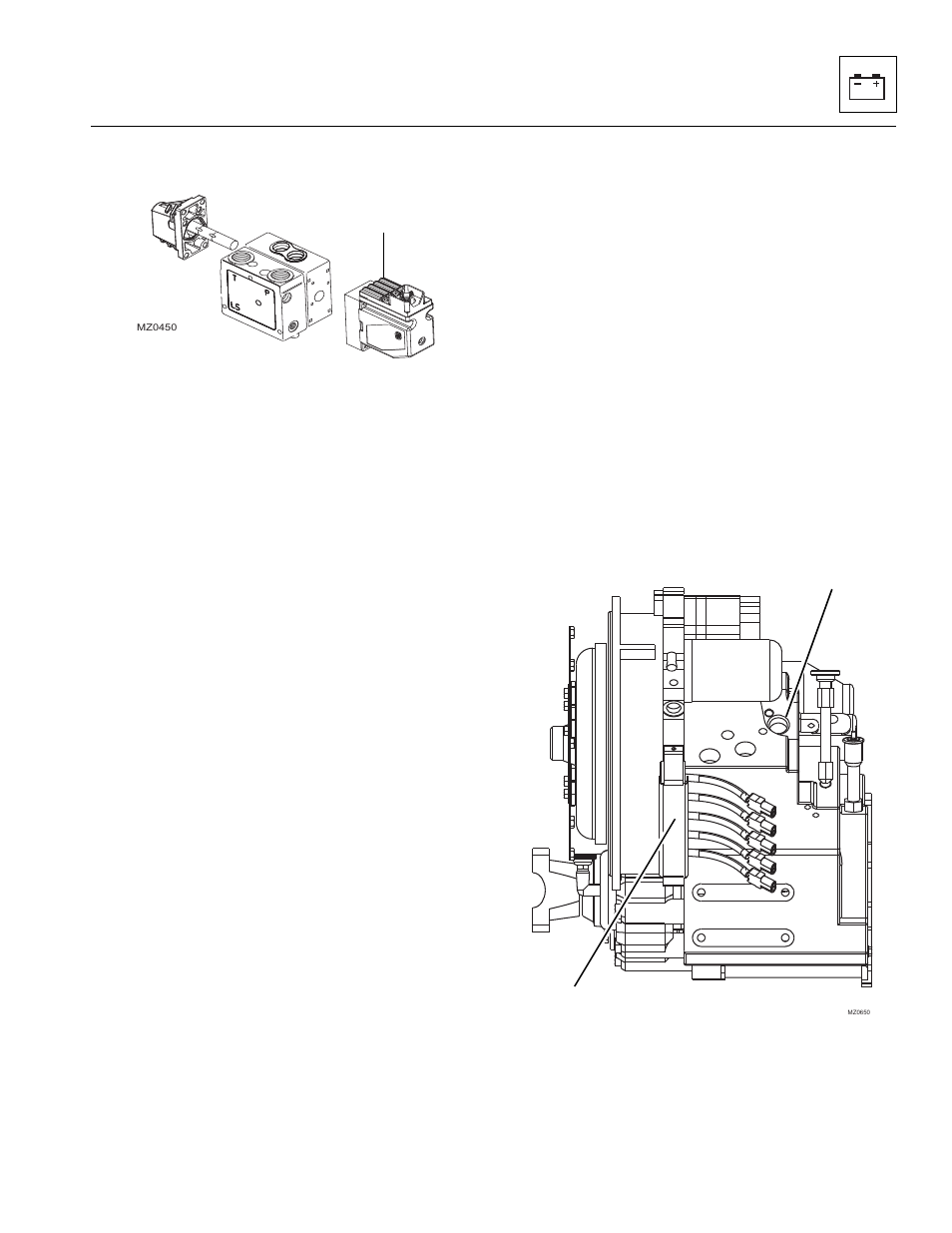 2 main control valve solenoids, 3 transmission solenoid valves, Section 9.11.3 | Transmission solenoid valves, Main control valve solenoids | JLG 4017 Service Manual User Manual | Page 141 / 152