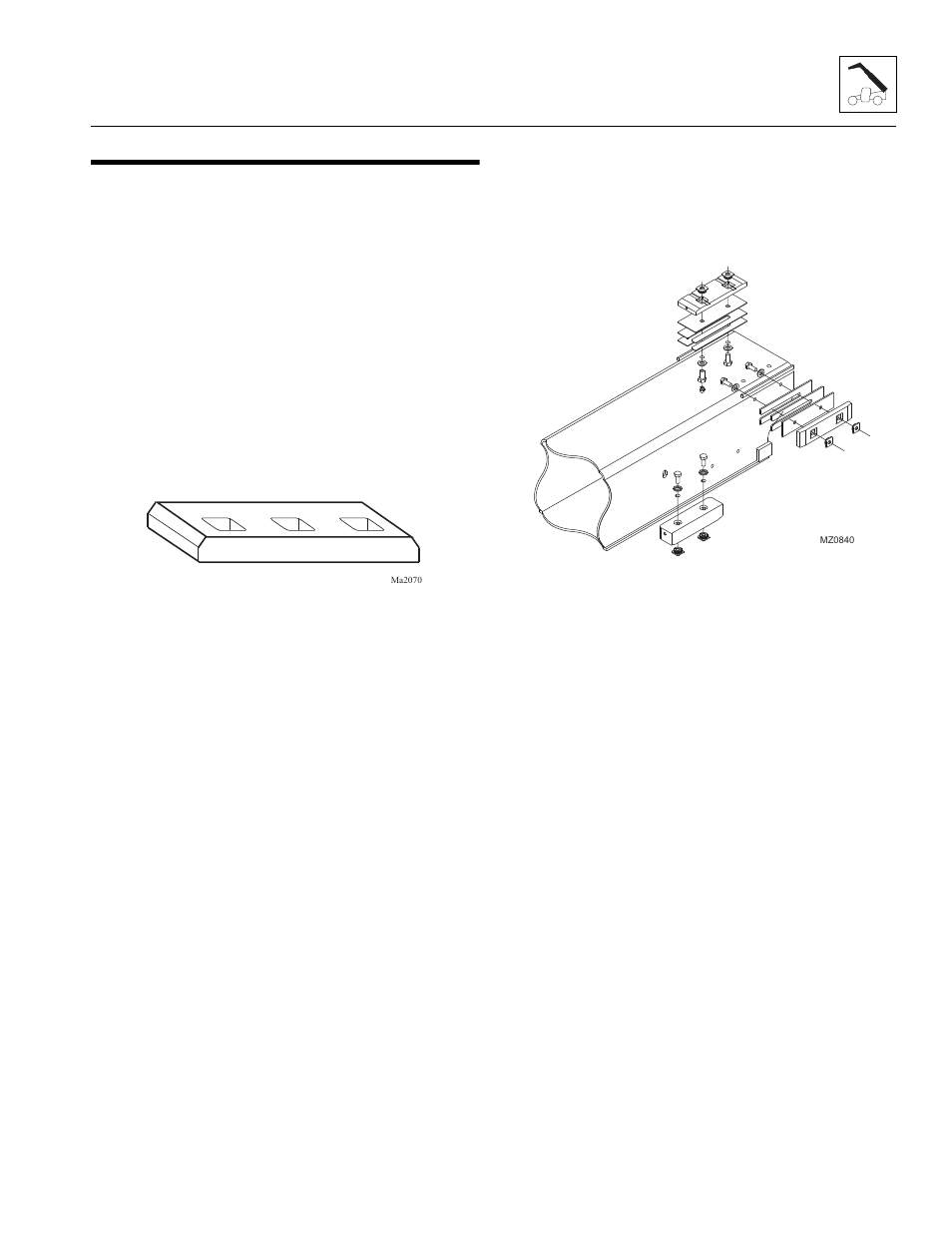 7 boom wear pads, 1 wear pad inspection, 2 boom wear pad replacement | Boom wear pads, Wear pad inspection, Boom wear pad replacement | JLG 4017 Service Manual User Manual | Page 45 / 152