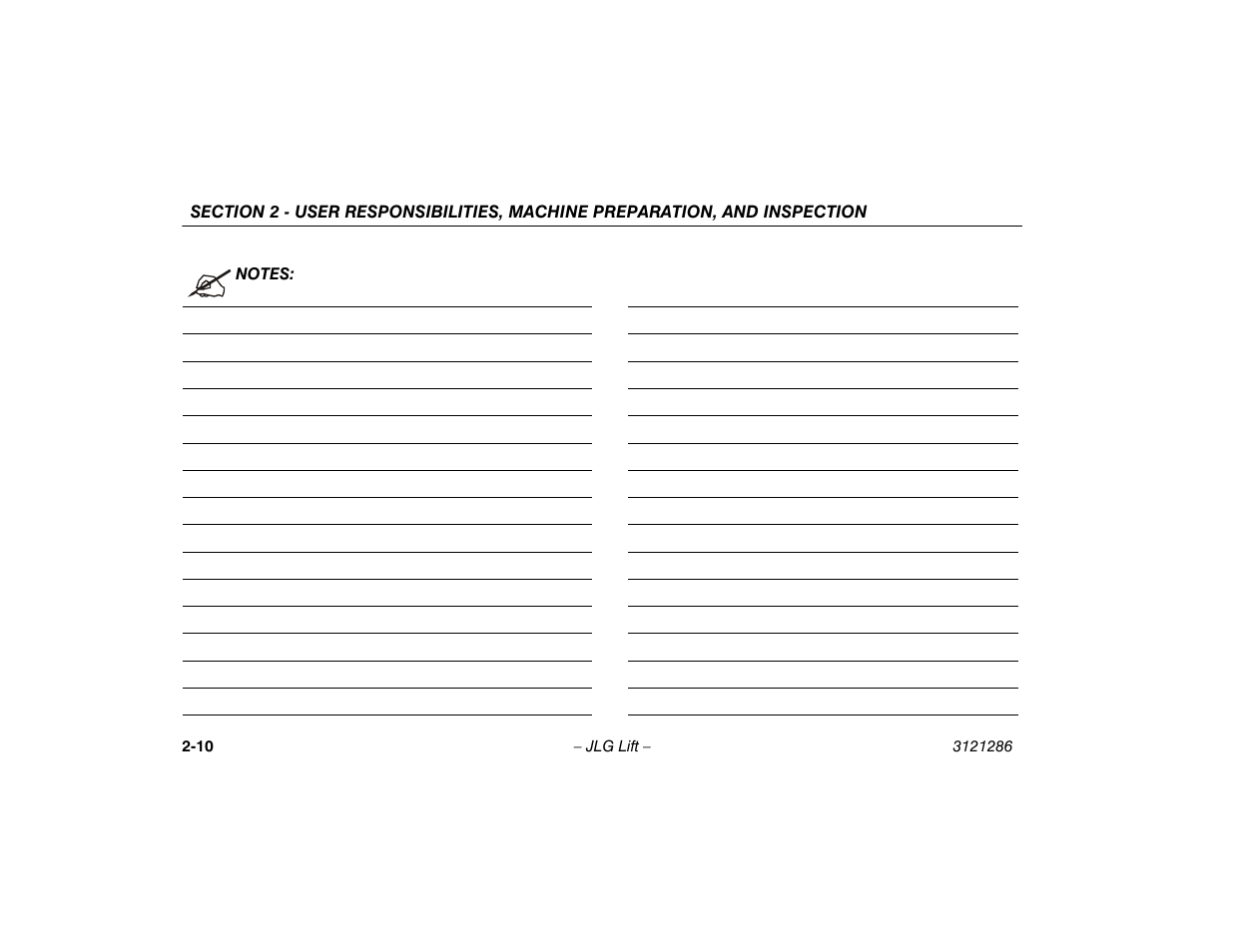 JLG 24RS Operator Manual User Manual | Page 30 / 94
