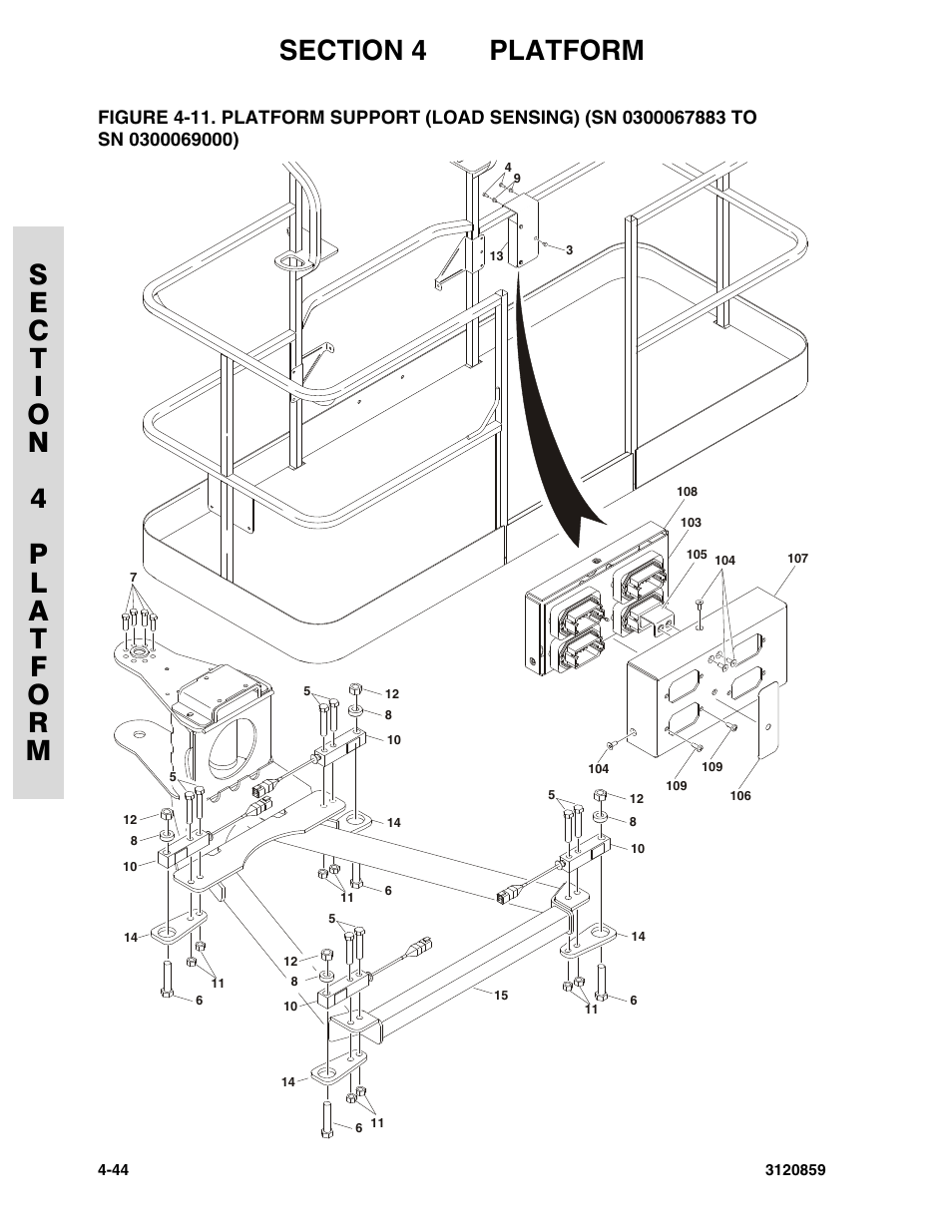 JLG 800A_AJ Parts Manual User Manual | Page 166 / 266