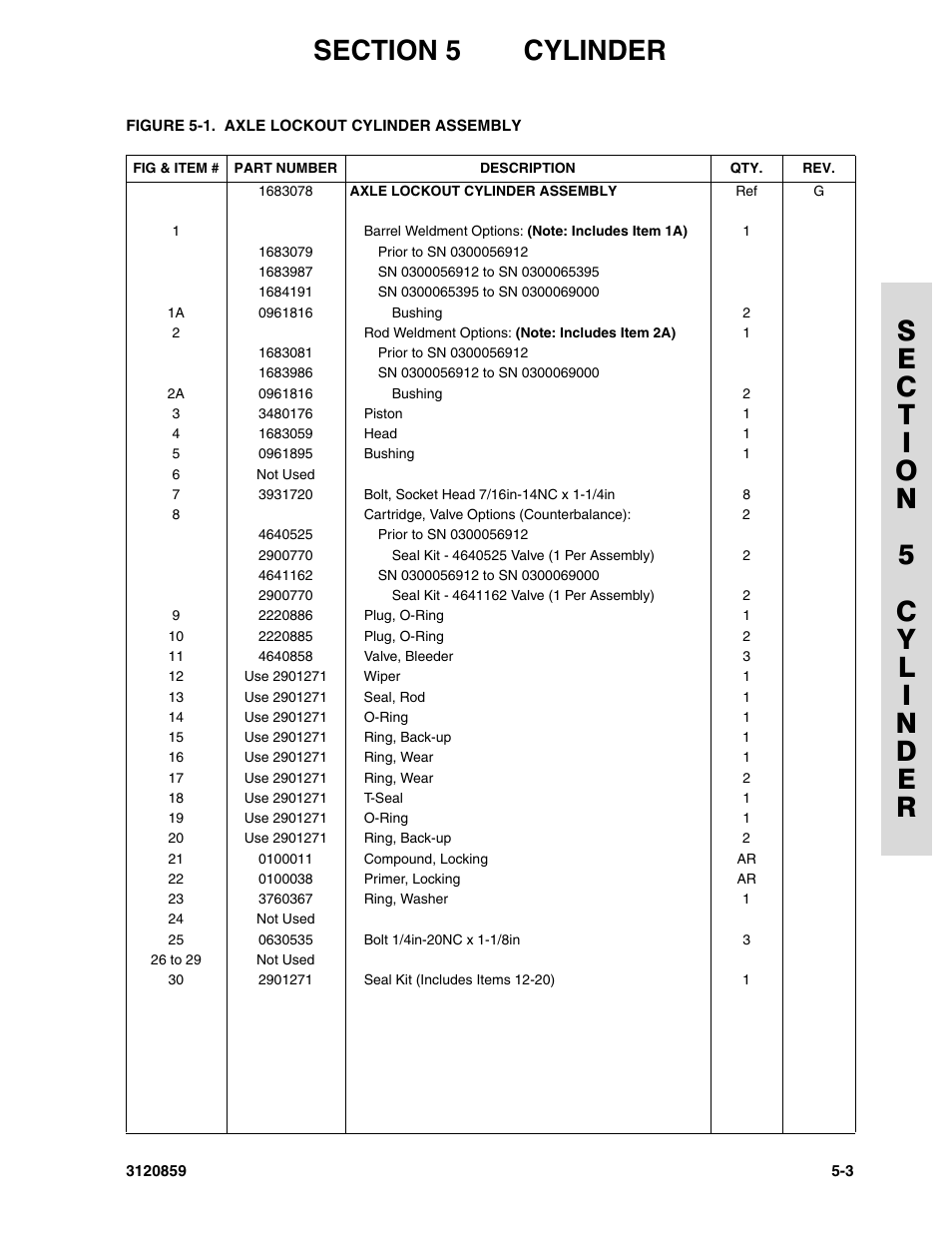 JLG 800A_AJ Parts Manual User Manual | Page 171 / 266
