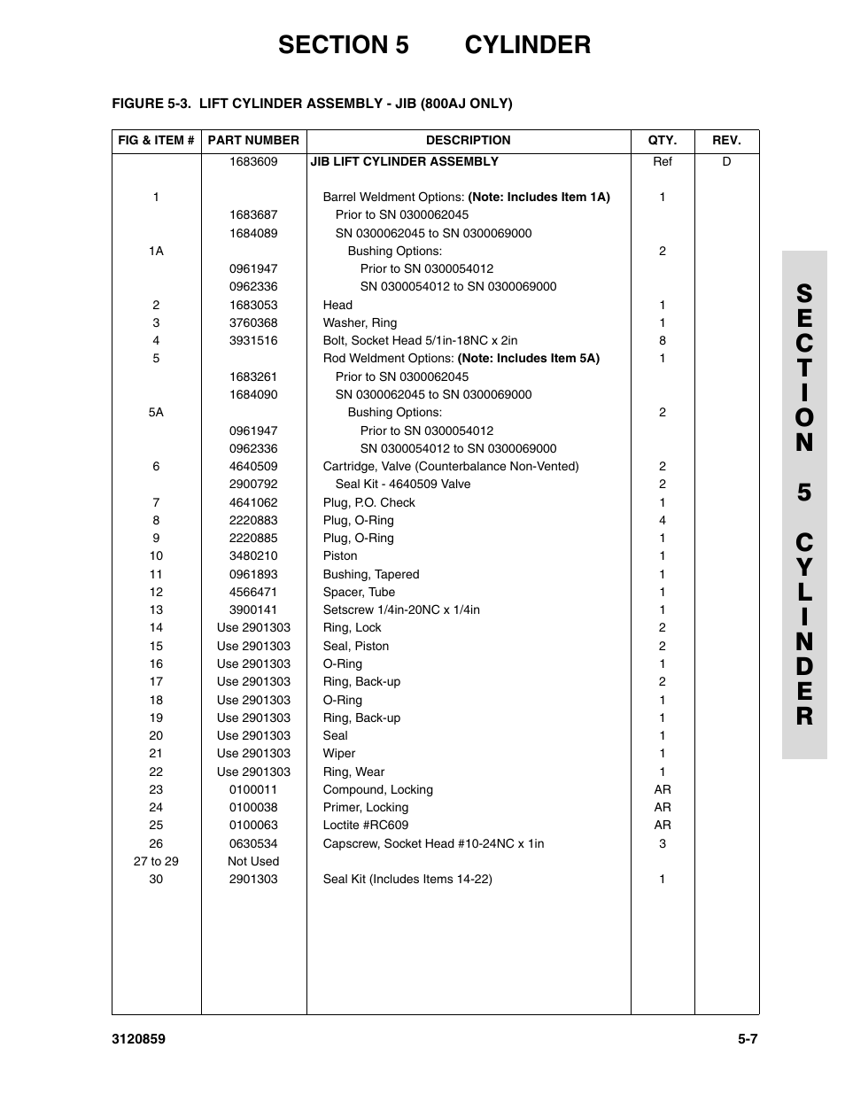 JLG 800A_AJ Parts Manual User Manual | Page 175 / 266