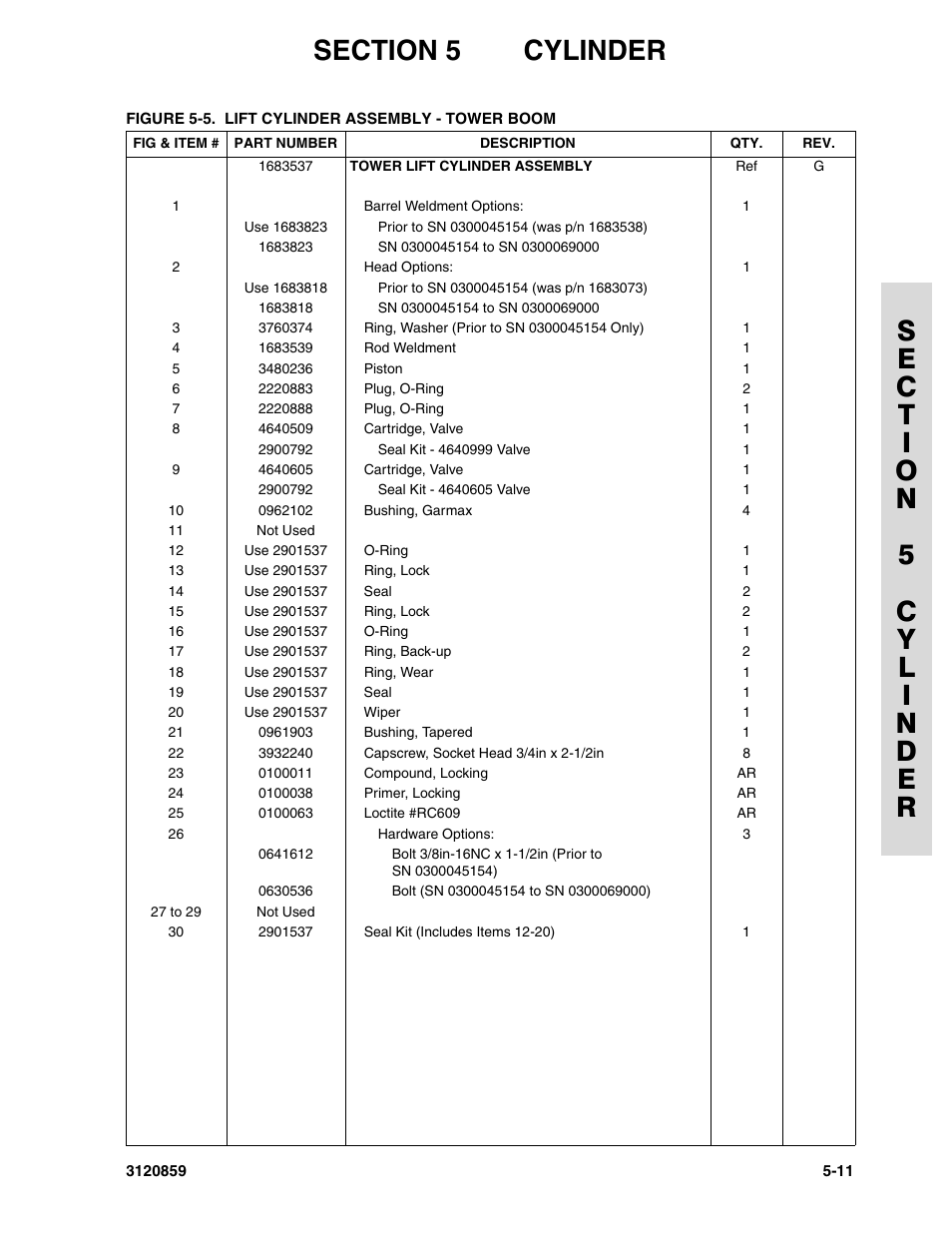 JLG 800A_AJ Parts Manual User Manual | Page 179 / 266