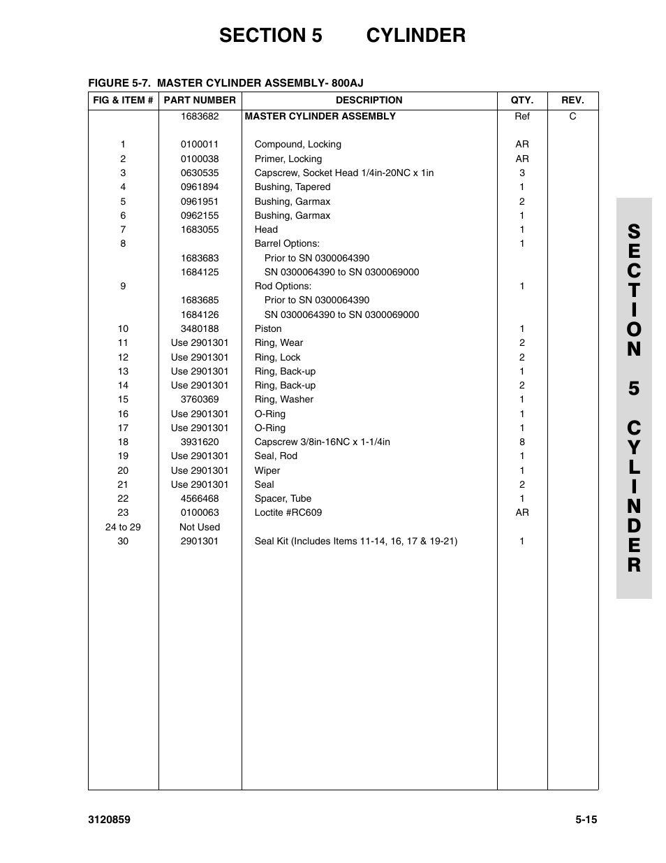 JLG 800A_AJ Parts Manual User Manual | Page 183 / 266