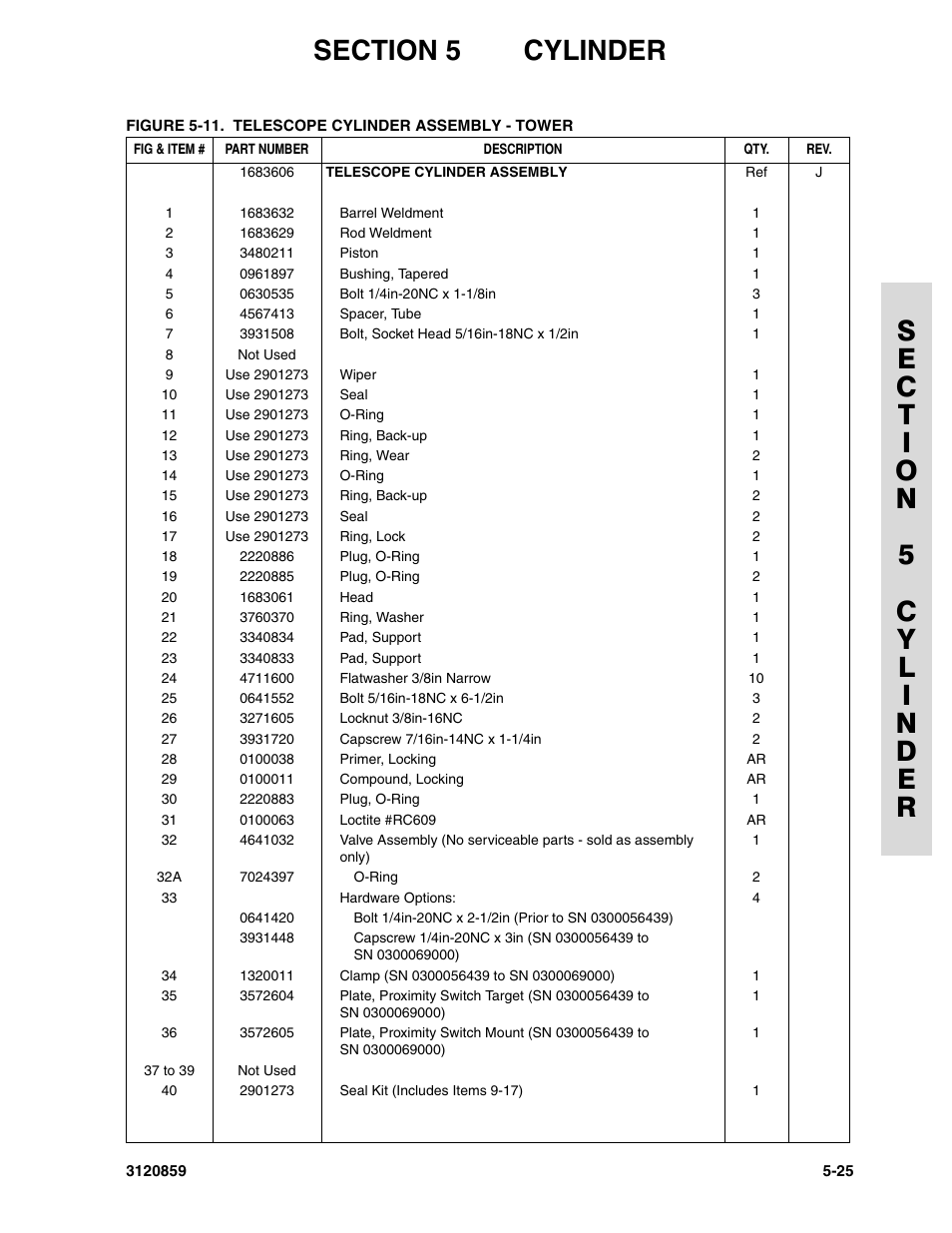 JLG 800A_AJ Parts Manual User Manual | Page 193 / 266