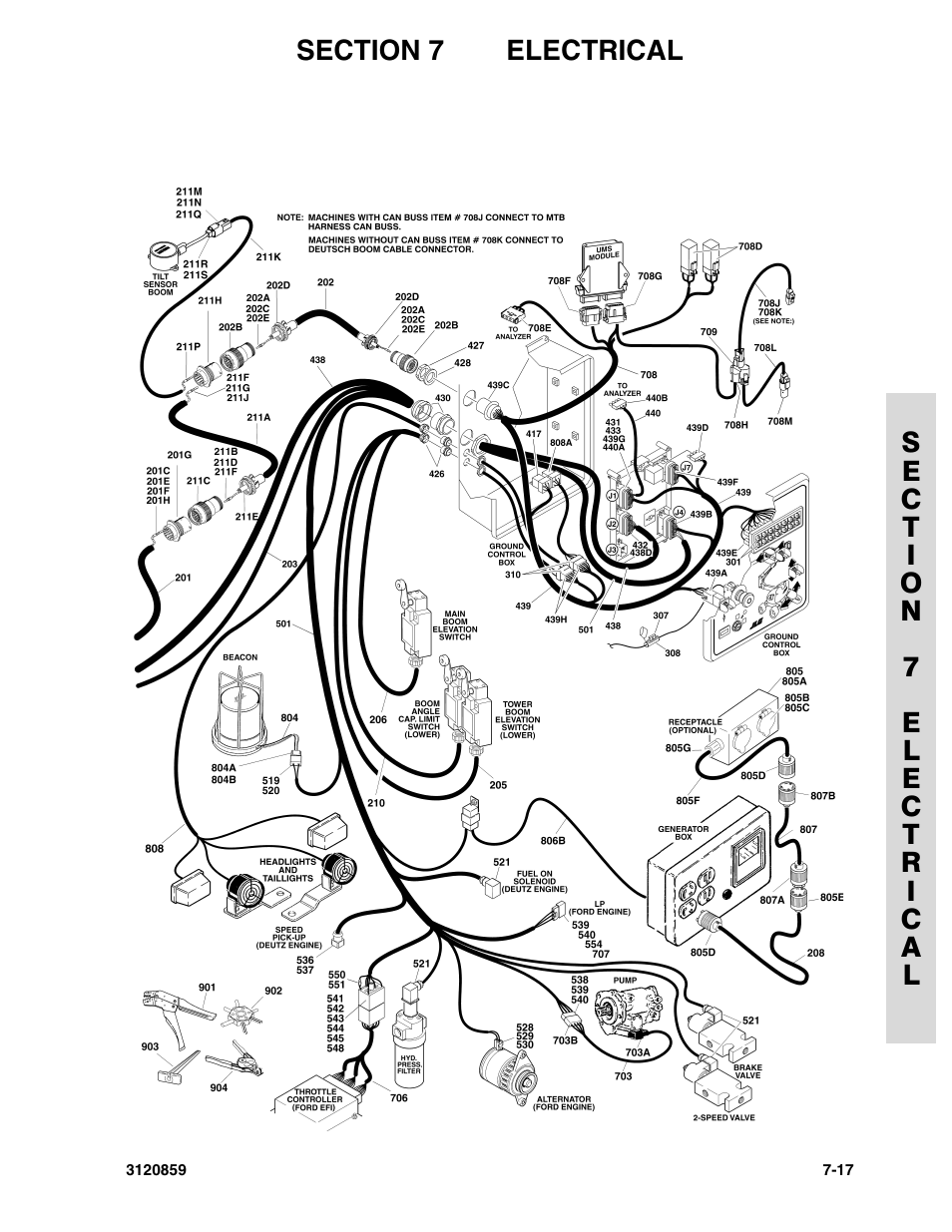JLG 800A_AJ Parts Manual User Manual | Page 231 / 266
