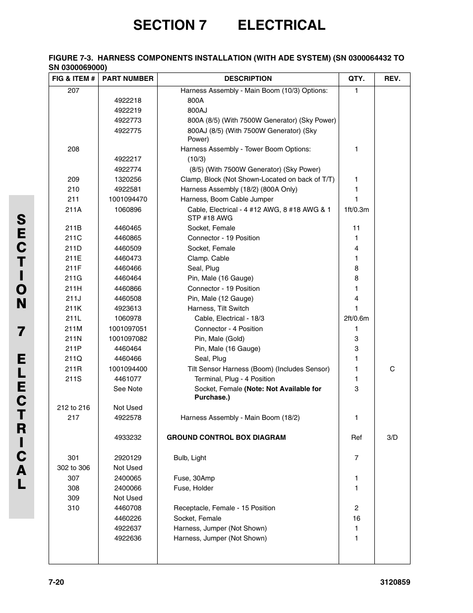 JLG 800A_AJ Parts Manual User Manual | Page 234 / 266