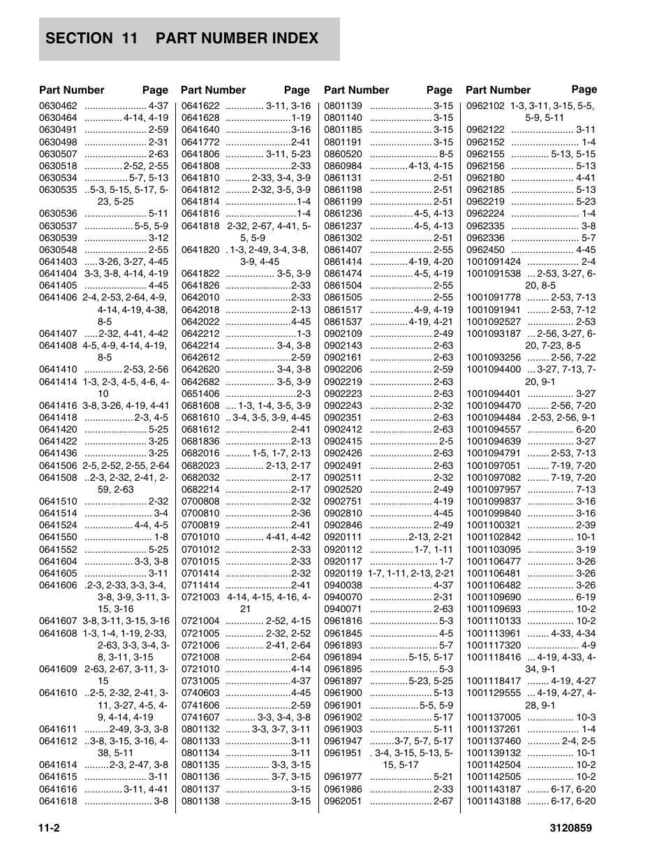 JLG 800A_AJ Parts Manual User Manual | Page 254 / 266