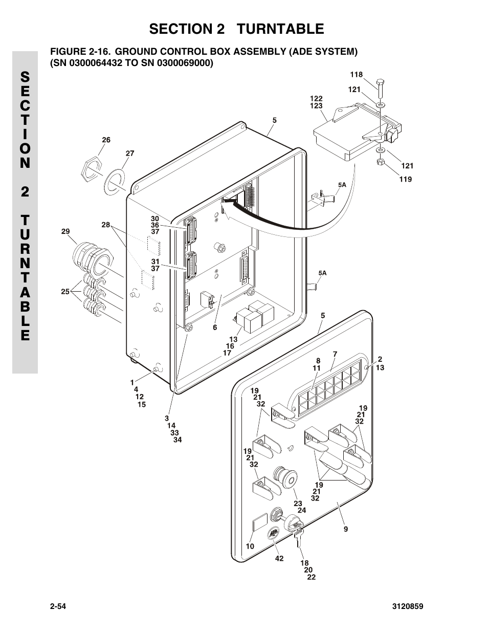 Sn 0300069000) -54 | JLG 800A_AJ Parts Manual User Manual | Page 80 / 266