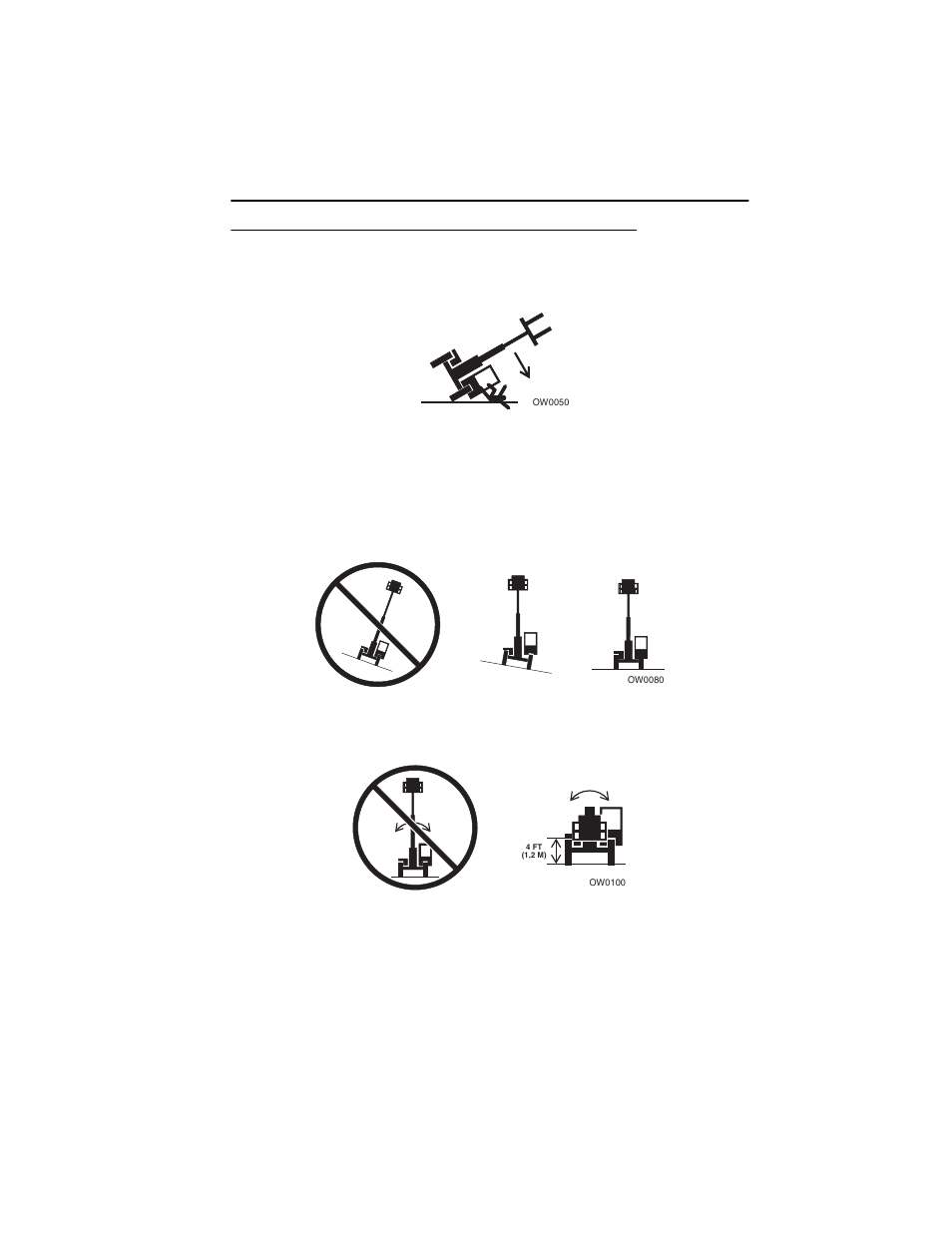 Tip over hazard, Tip over hazard -3 | JLG 723A Operator Manual User Manual | Page 13 / 172
