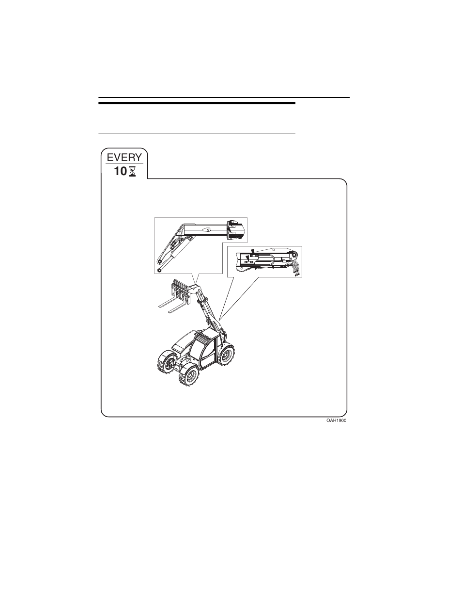 4 lubrication schedules, 10 hour lubrication schedule, 4 lubrication schedules -6 | 10 hour lubrication schedule -6, Every | JLG 723A Operator Manual User Manual | Page 140 / 172