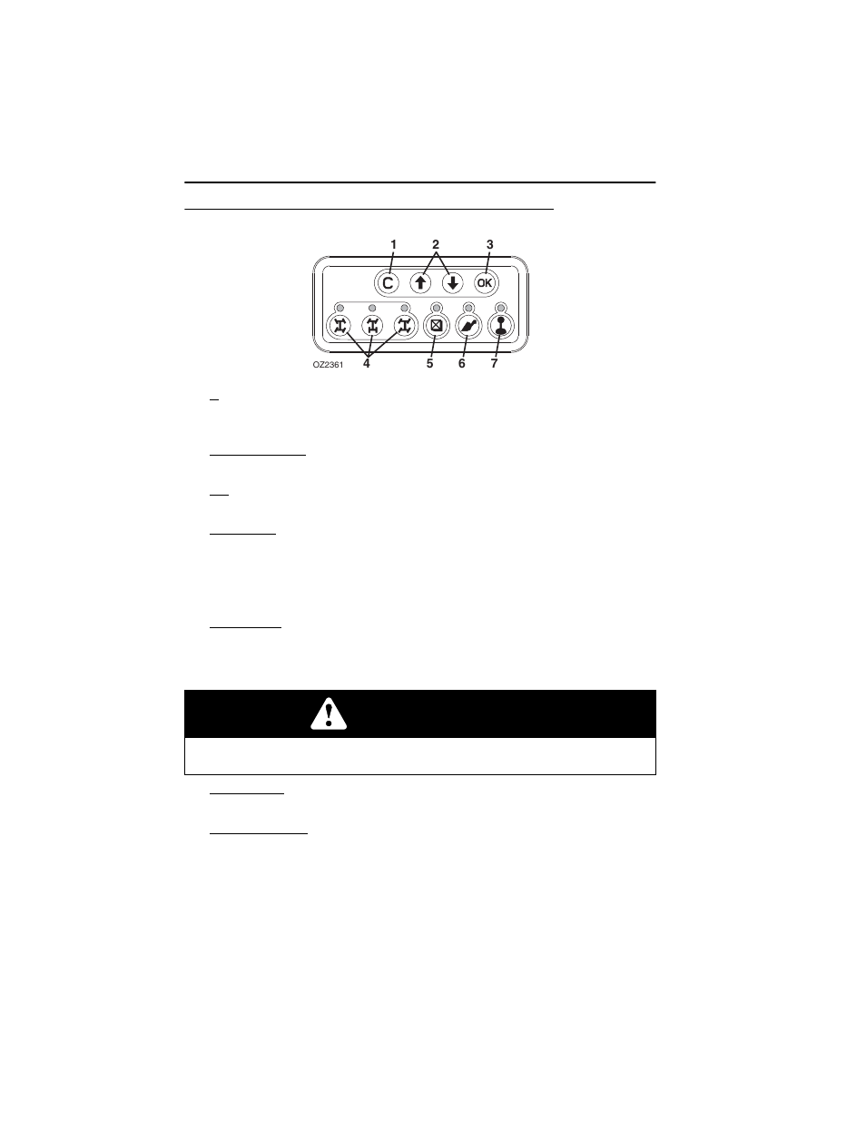 Keypad, Keypad -8, Warning | JLG 723A Operator Manual User Manual | Page 46 / 172