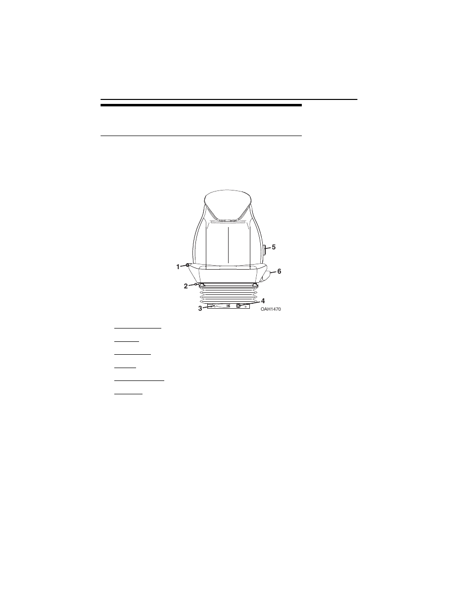 5 operator seat, Adjustments, 5 operator seat -30 | Adjustments -30 | JLG 723A Operator Manual User Manual | Page 68 / 172