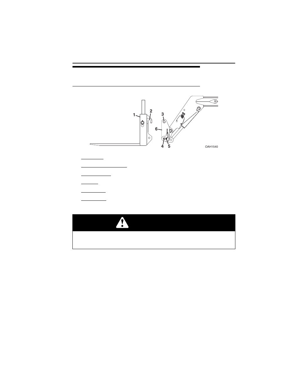 5 attachment installation, Jlg quick attach, 5 attachment installation -7 | Jlg quick attach -7, Warning | JLG 723A Operator Manual User Manual | Page 91 / 172