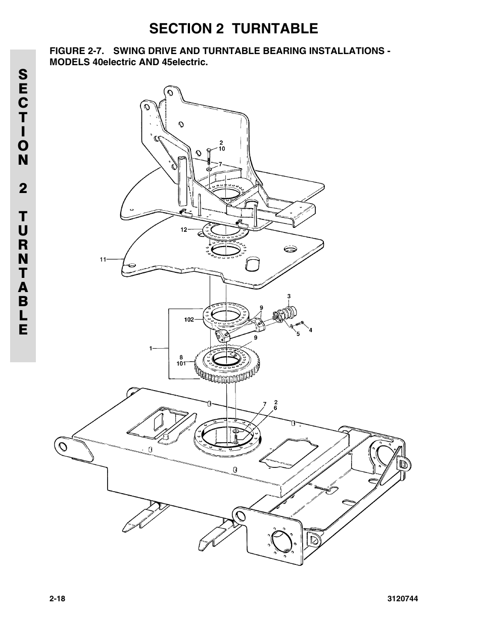 JLG 45e ANSI Parts Manual User Manual | Page 62 / 224