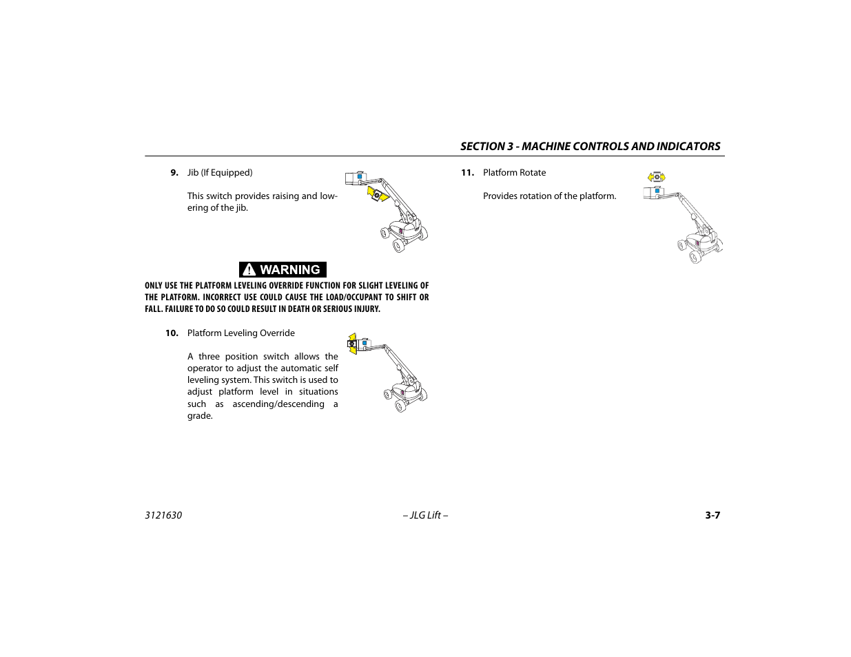 JLG 860SJ Operator Manual User Manual | Page 47 / 130