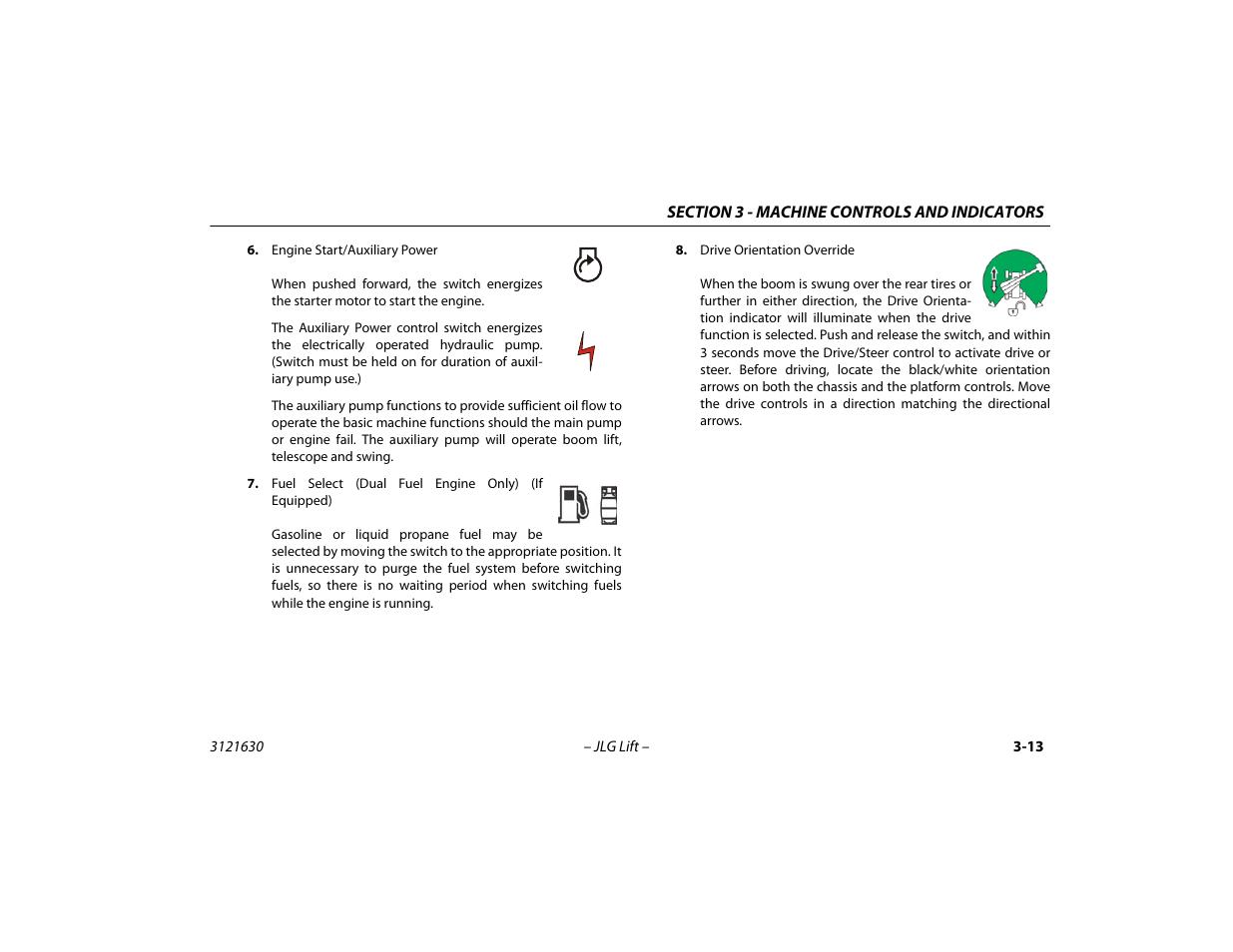 JLG 860SJ Operator Manual User Manual | Page 53 / 130