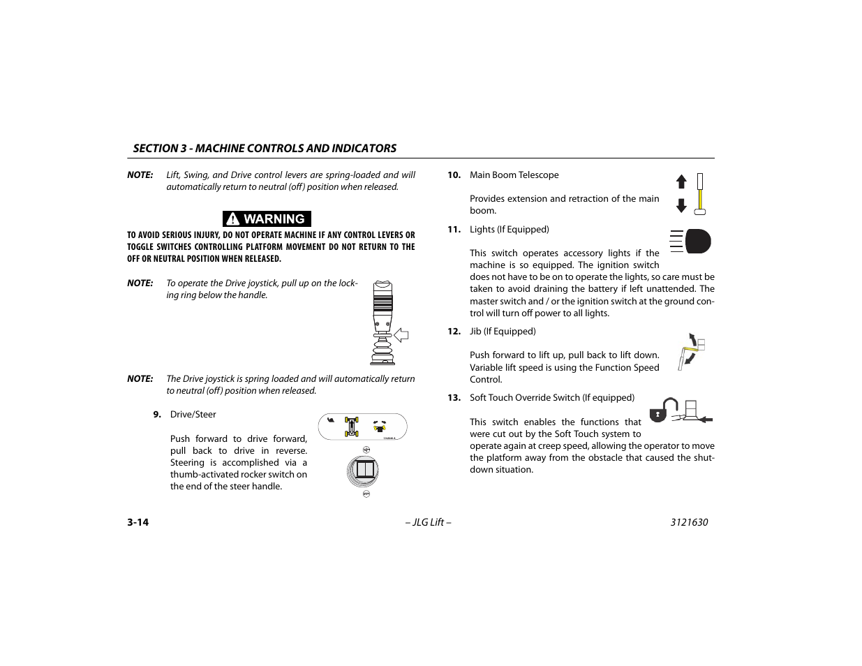 JLG 860SJ Operator Manual User Manual | Page 54 / 130