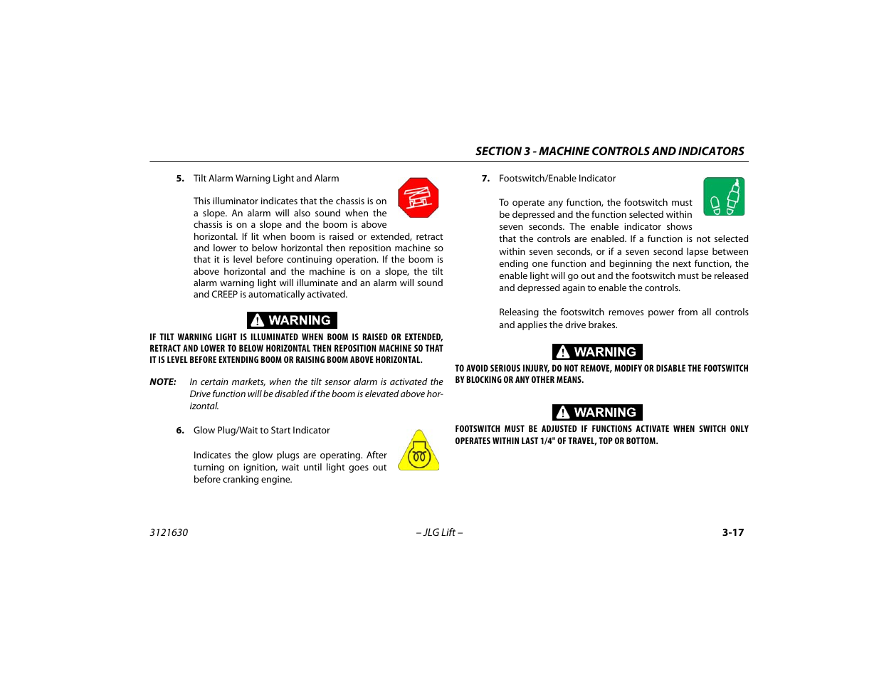 JLG 860SJ Operator Manual User Manual | Page 57 / 130