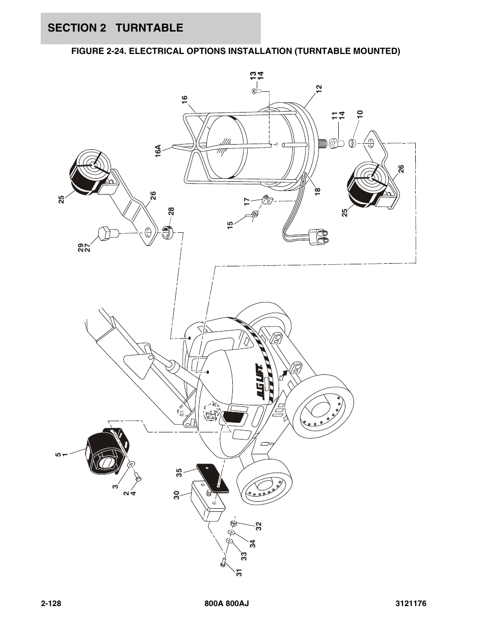 JLG 800A_AJ ANSI Parts Manual User Manual | Page 174 / 438