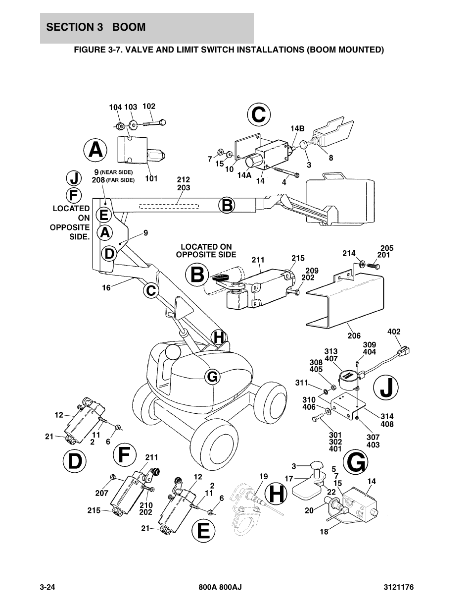 JLG 800A_AJ ANSI Parts Manual User Manual | Page 250 / 438