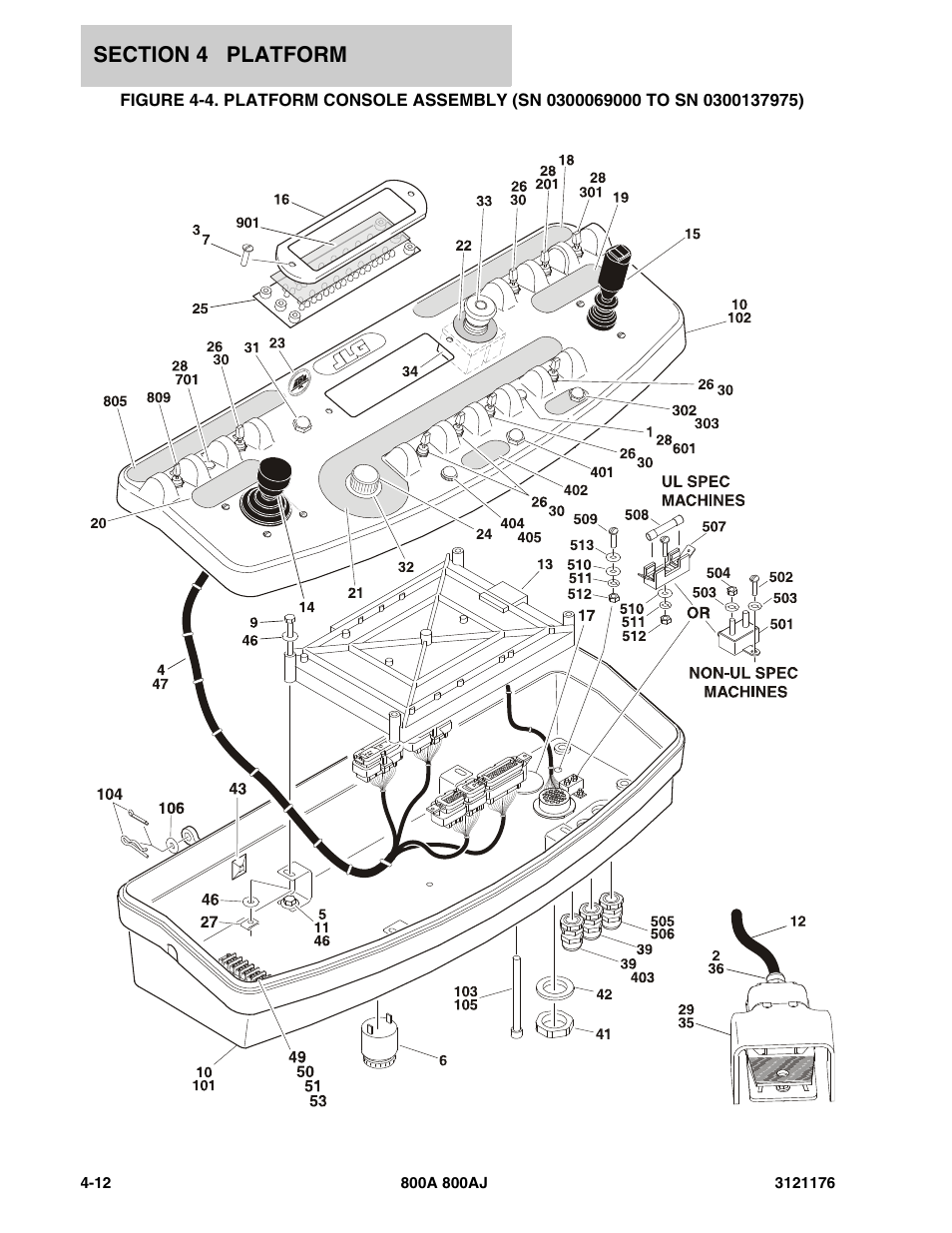 JLG 800A_AJ ANSI Parts Manual User Manual | Page 266 / 438