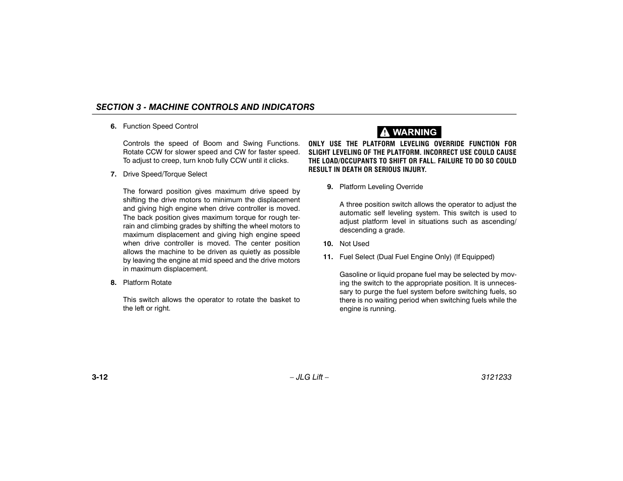 JLG 680S Operator Manual User Manual | Page 48 / 128