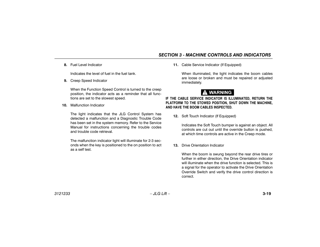 JLG 680S Operator Manual User Manual | Page 55 / 128