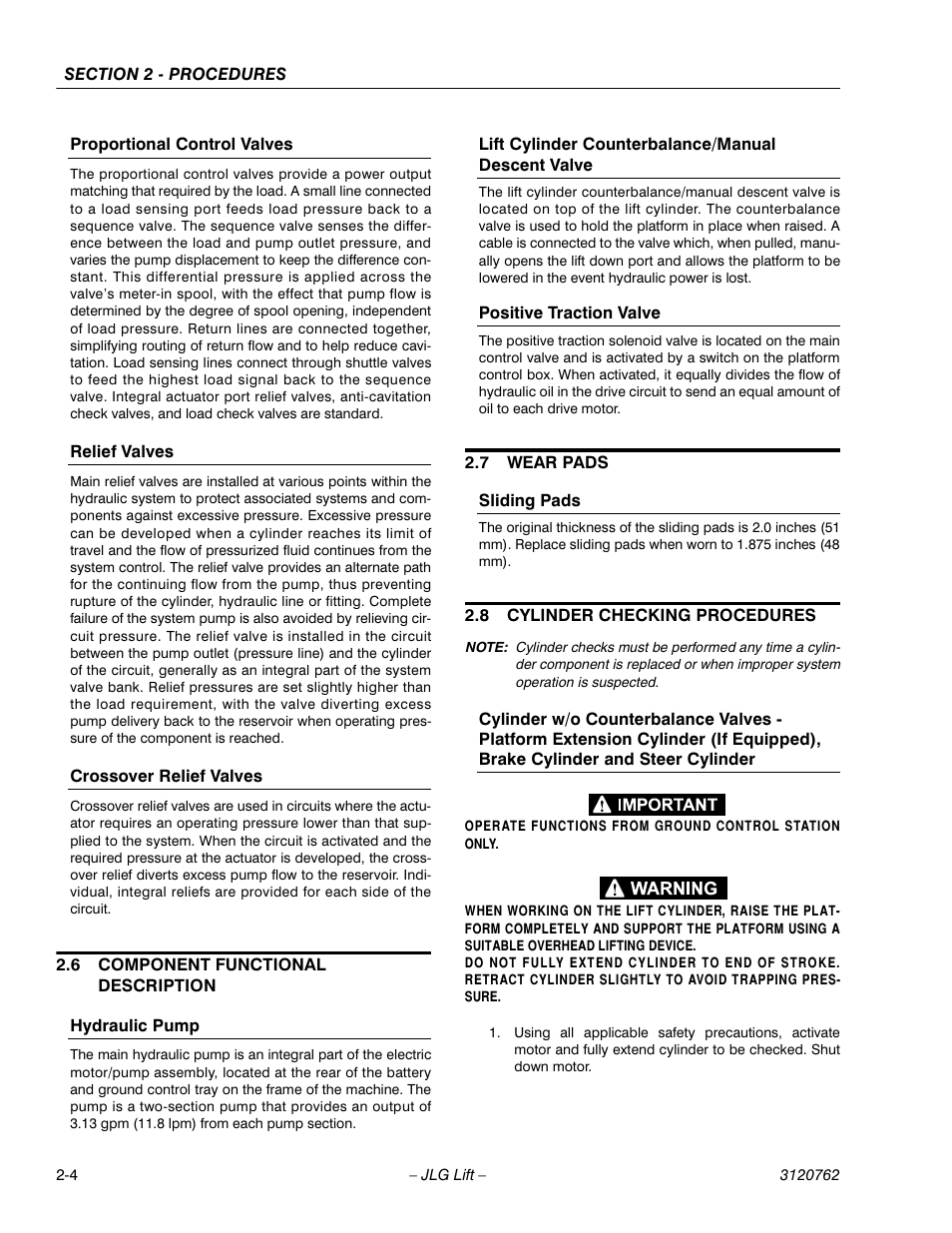 JLG 2658E3 ANSI Service Manual User Manual | Page 16 / 62