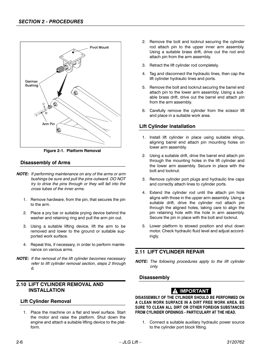 JLG 2658E3 ANSI Service Manual User Manual | Page 18 / 62