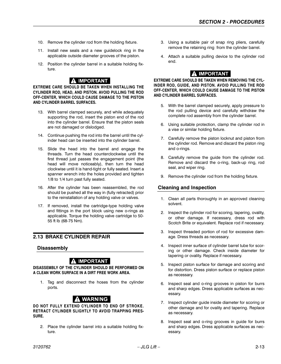 JLG 2658E3 ANSI Service Manual User Manual | Page 25 / 62