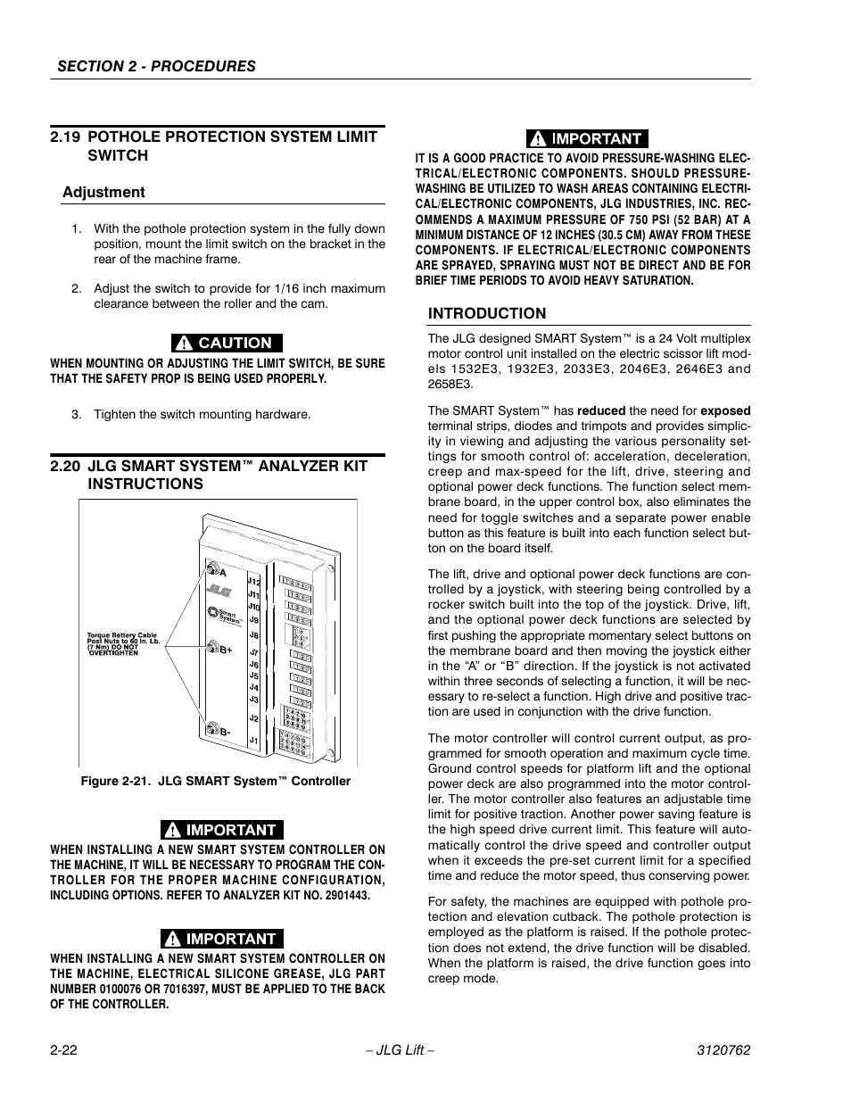 JLG 2658E3 ANSI Service Manual User Manual | Page 34 / 62
