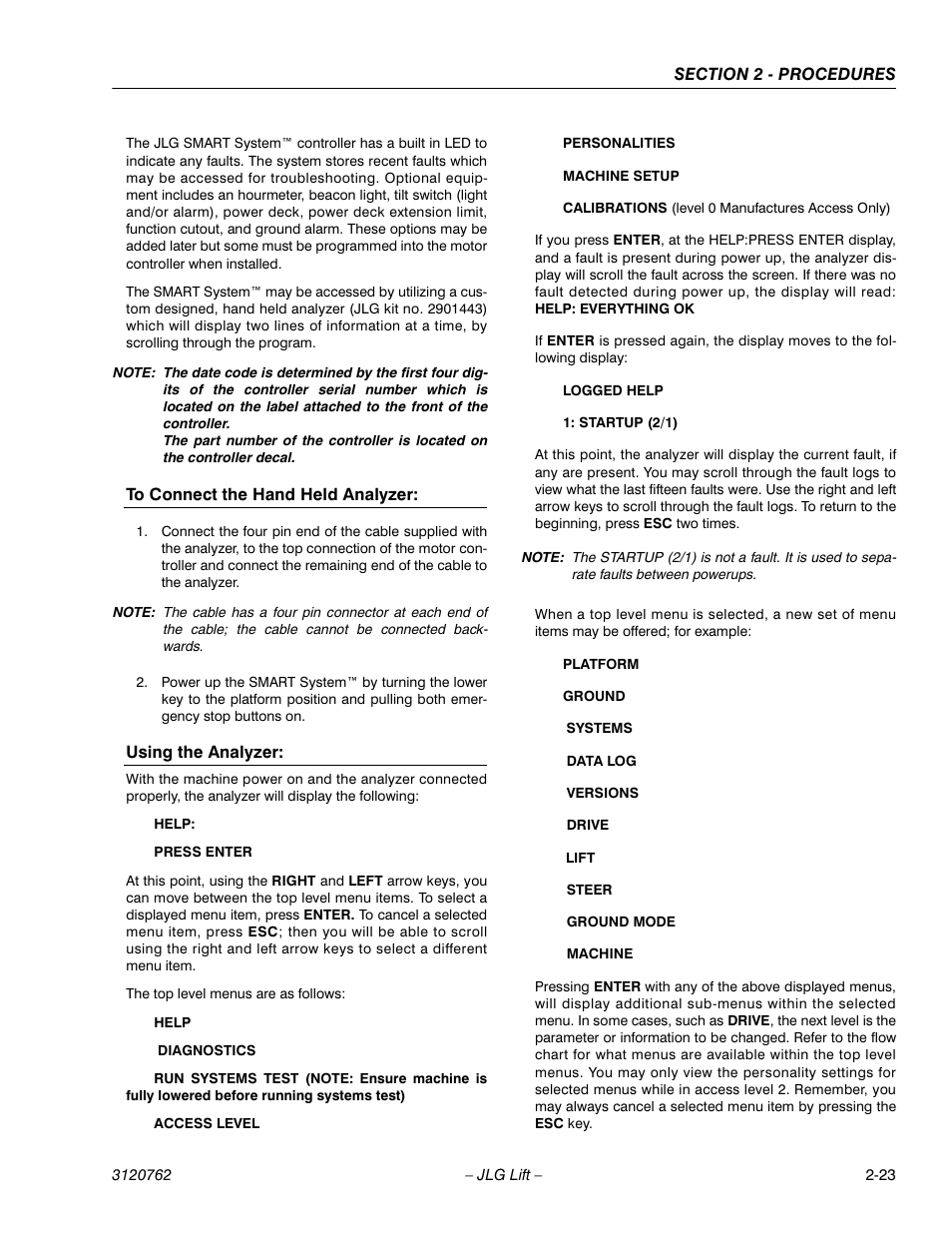 JLG 2658E3 ANSI Service Manual User Manual | Page 35 / 62