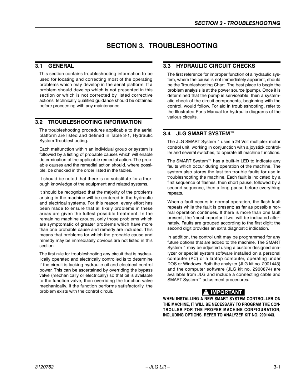 JLG 2658E3 ANSI Service Manual User Manual | Page 53 / 62