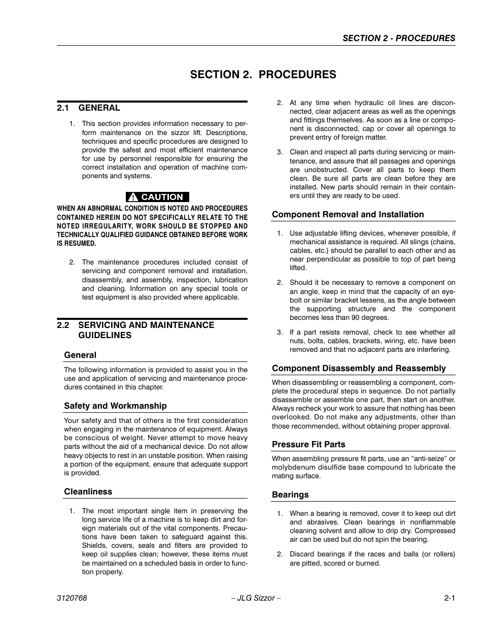 JLG 3969electric ANSI Service Manual User Manual | Page 13 / 46