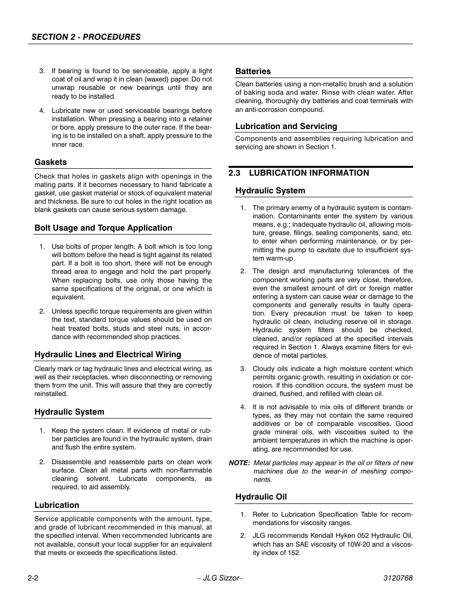 JLG 3969electric ANSI Service Manual User Manual | Page 14 / 46