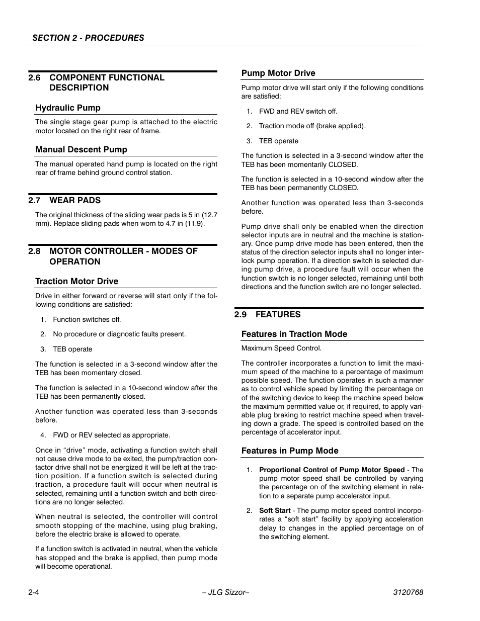 JLG 3969electric ANSI Service Manual User Manual | Page 16 / 46