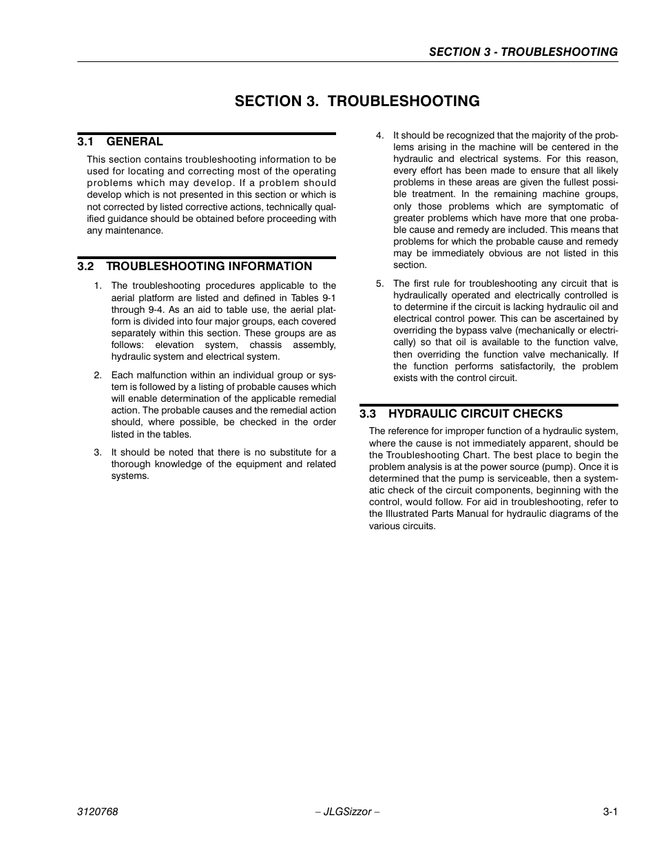 JLG 3969electric ANSI Service Manual User Manual | Page 31 / 46