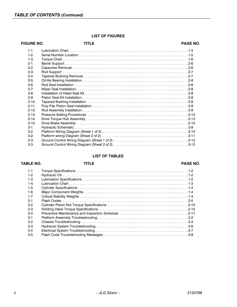 JLG 3969electric ANSI Service Manual User Manual | Page 6 / 46