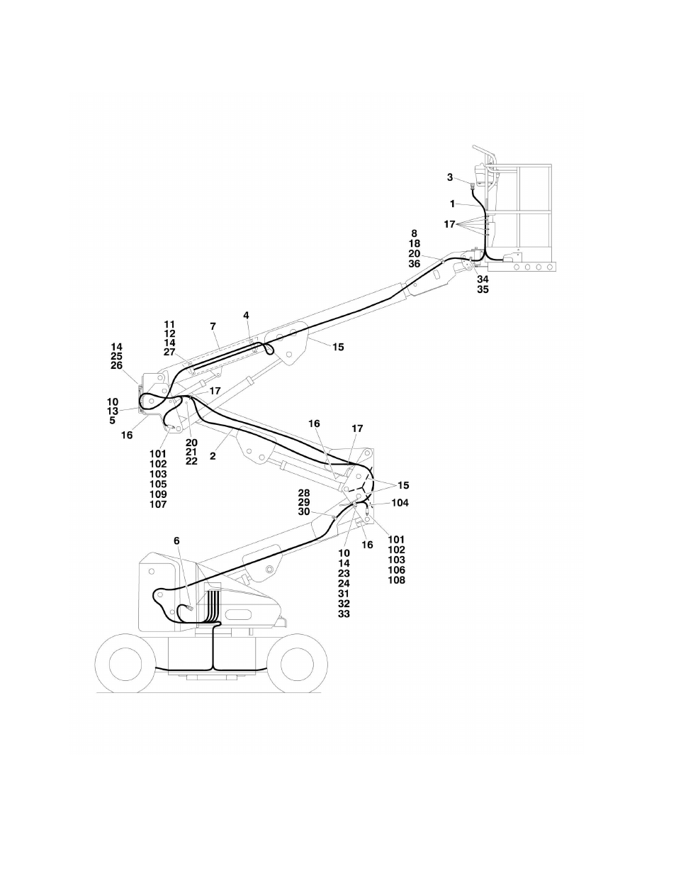 JLG M400 Parts Manual User Manual | Page 116 / 262