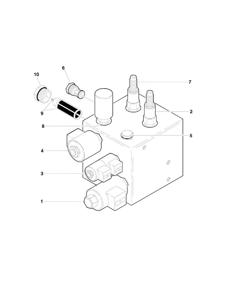 Figure 1-6. brake/steer valve assembly | JLG M400 Parts Manual User Manual | Page 26 / 262