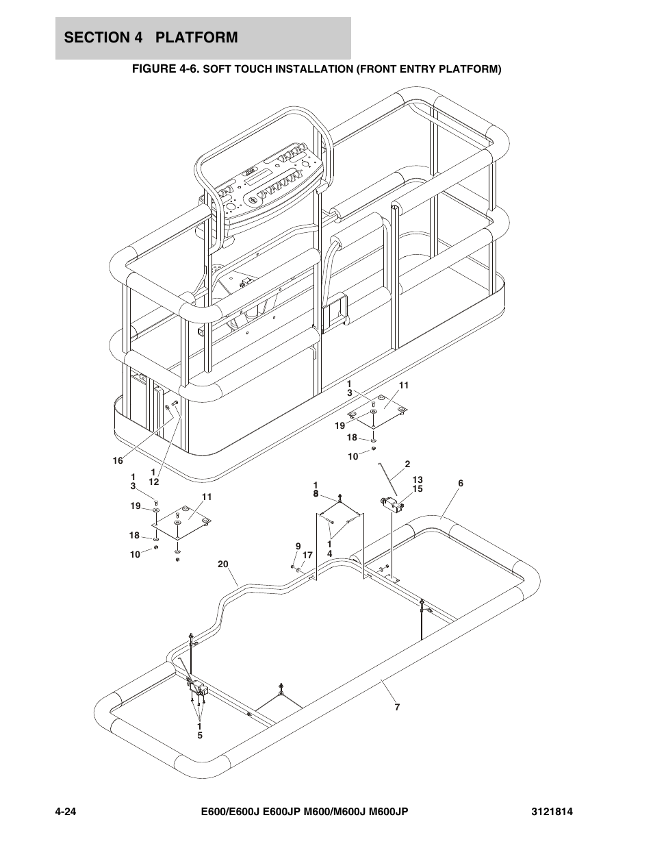 Figure 4-6 | JLG M600 Parts Manual User Manual | Page 150 / 254
