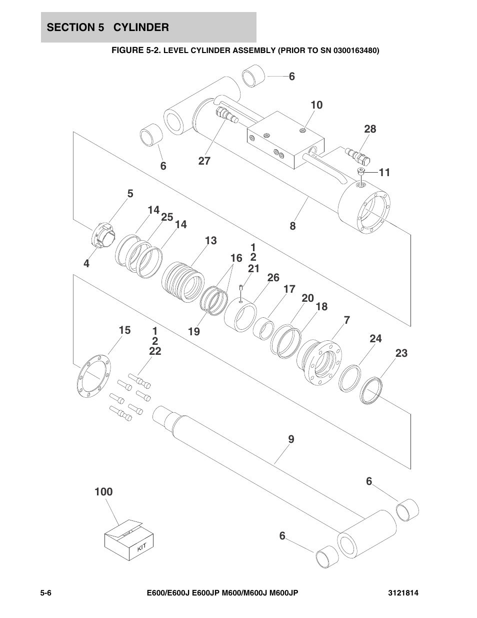 JLG M600 Parts Manual User Manual | Page 162 / 254