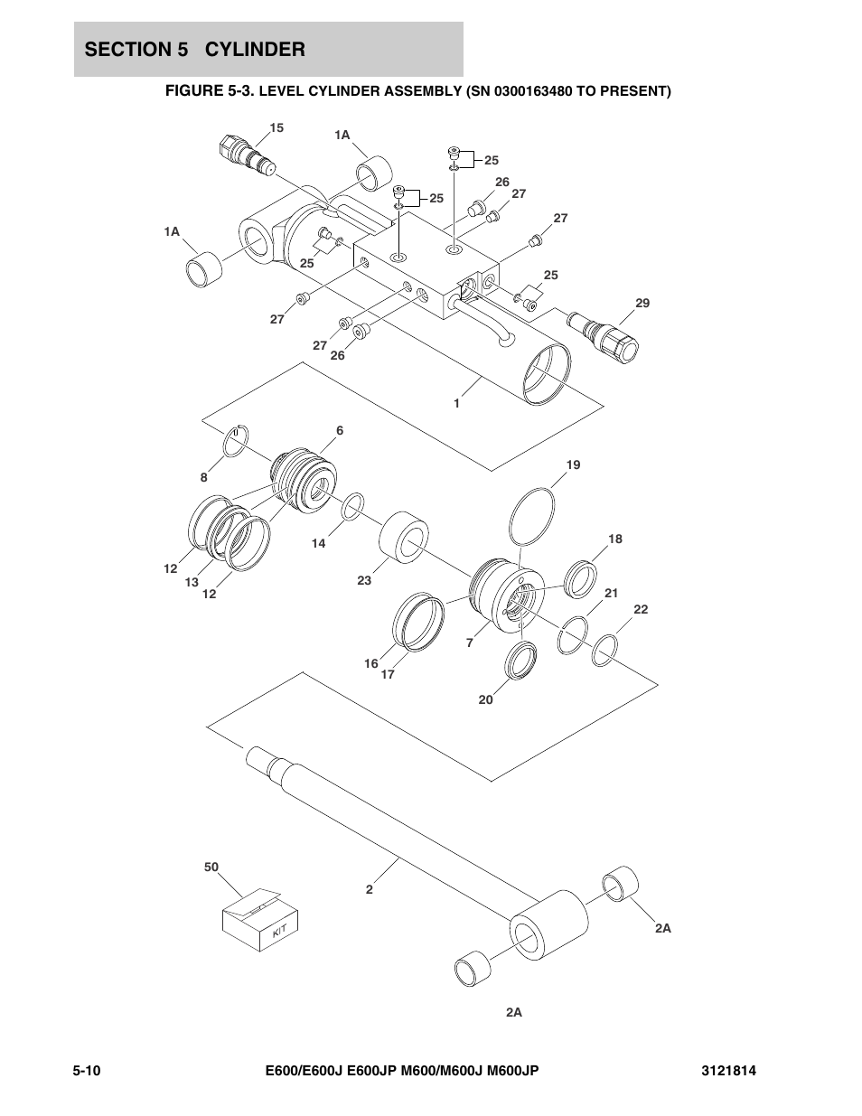 JLG M600 Parts Manual User Manual | Page 166 / 254