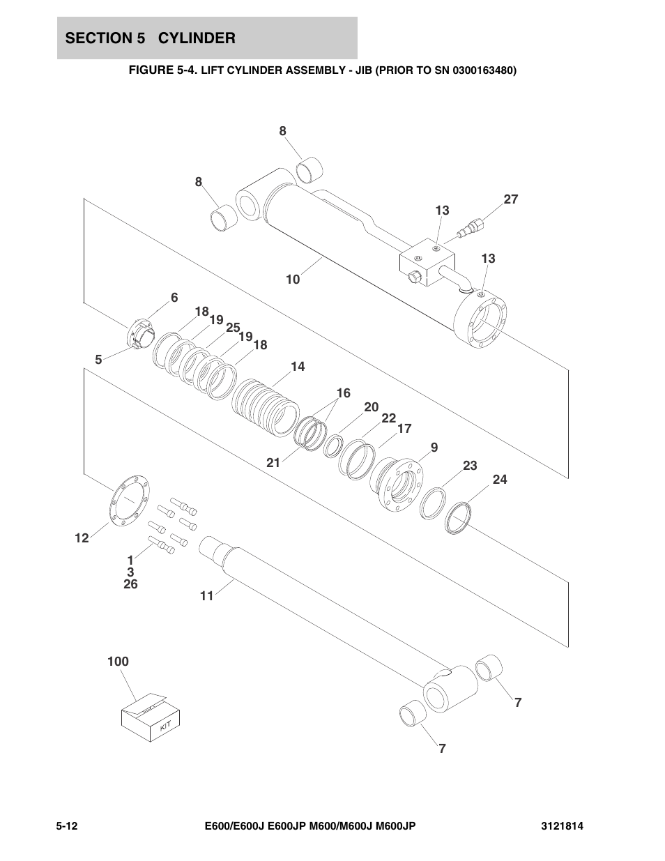 JLG M600 Parts Manual User Manual | Page 168 / 254