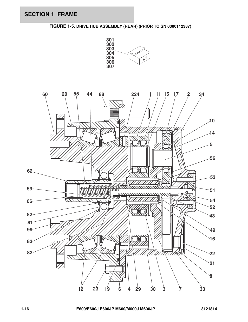 JLG M600 Parts Manual User Manual | Page 22 / 254