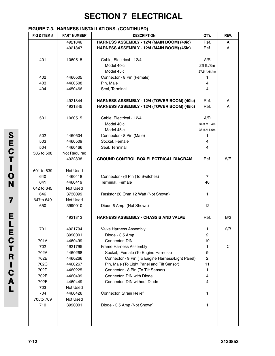 JLG 45ic Parts Manual User Manual | Page 146 / 160
