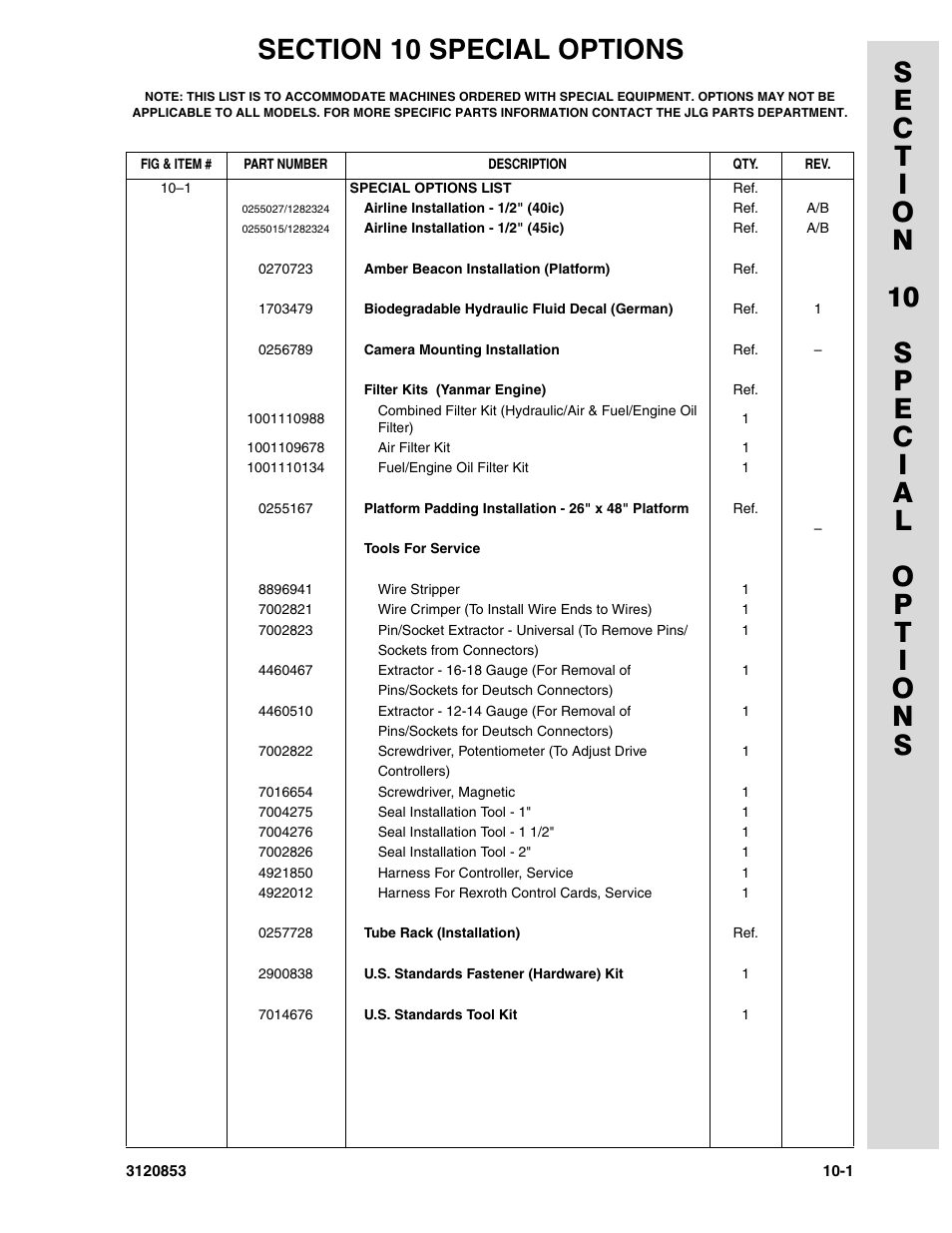 JLG 45ic Parts Manual User Manual | Page 157 / 160